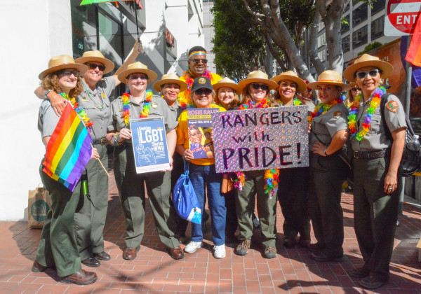 Rangers at Pride