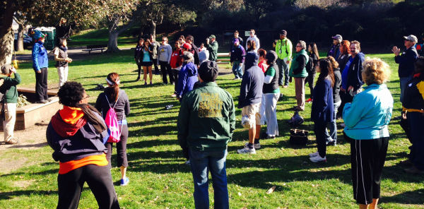 Wellness walk at Coyote Hills